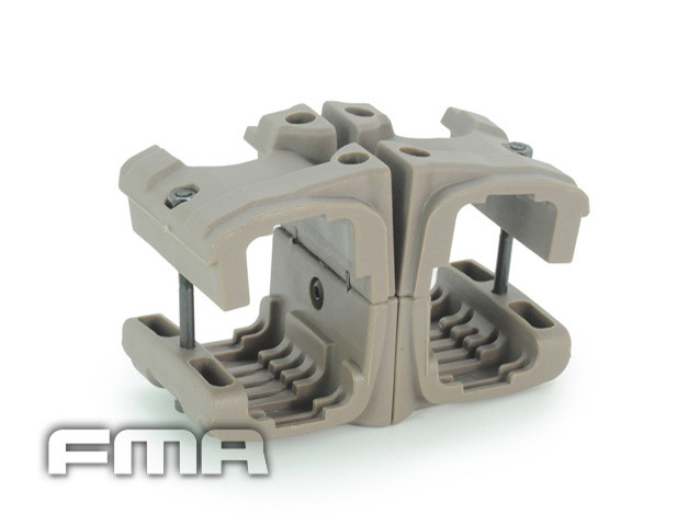 FMA MP7 Adjustable Magazine Double Clip - Tan OD-A-TB750 asgbox.pl FMA MP7 Adjustable Magazine Double Clip - Tan - obrazek 2