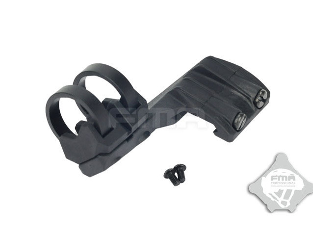 FMA Left Side RIS Mount for Flashlight with a diameter of 20-25 mm - Black OD-A-TB1009-BK1 asgbox.pl FMA Left Side RIS Mount for Flashlight with a diameter of 20-25 mm - Black
