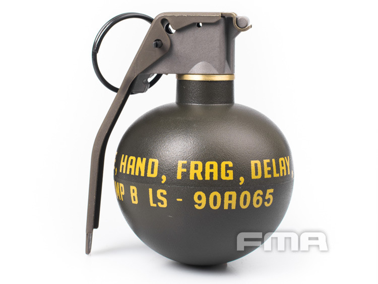 FMA Dummy M67 EG Frag Grenade - Green OD-A-TB1305 asgbox.pl FMA Dummy M67 EG Frag Grenade - Green