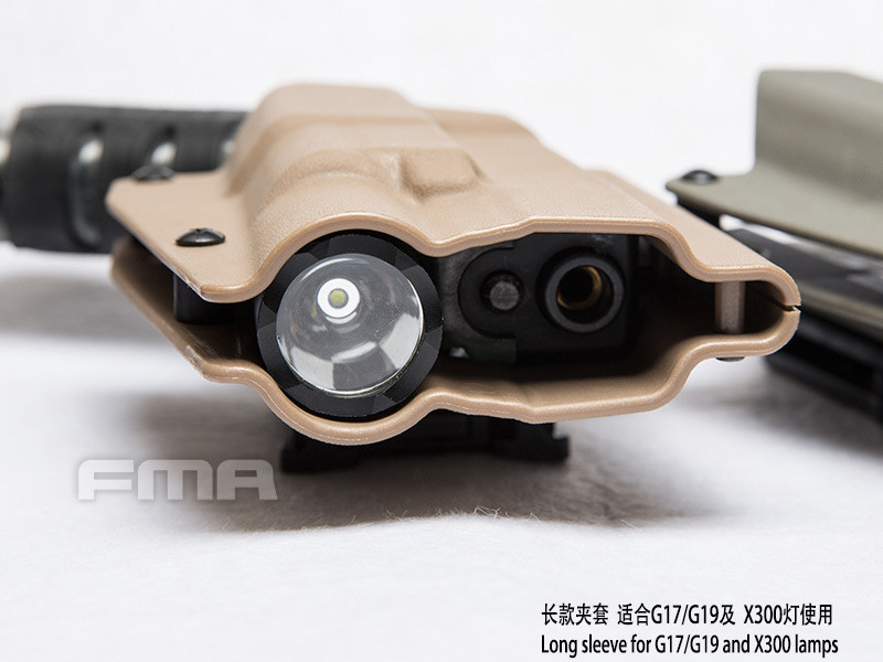 FMA Kydex Holster (G-Series with Flashlight X300), Right Hand - Tan OD-A-TB1329-DE asgbox.pl FMA Kydex Holster (G-Series with Flashlight X300), Right Hand - Tan - obrazek 3