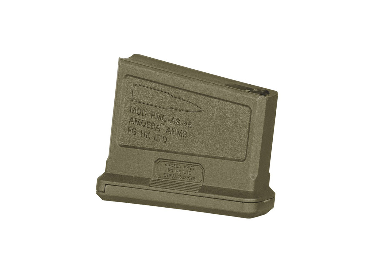 Mini Magazine for ARES Amoeba AS02/03 Striker 40 BBs - Tan OD-A-ARES079 asgbox.pl Mini Magazine for ARES Amoeba AS02/03 Striker 40 BBs - Tan
