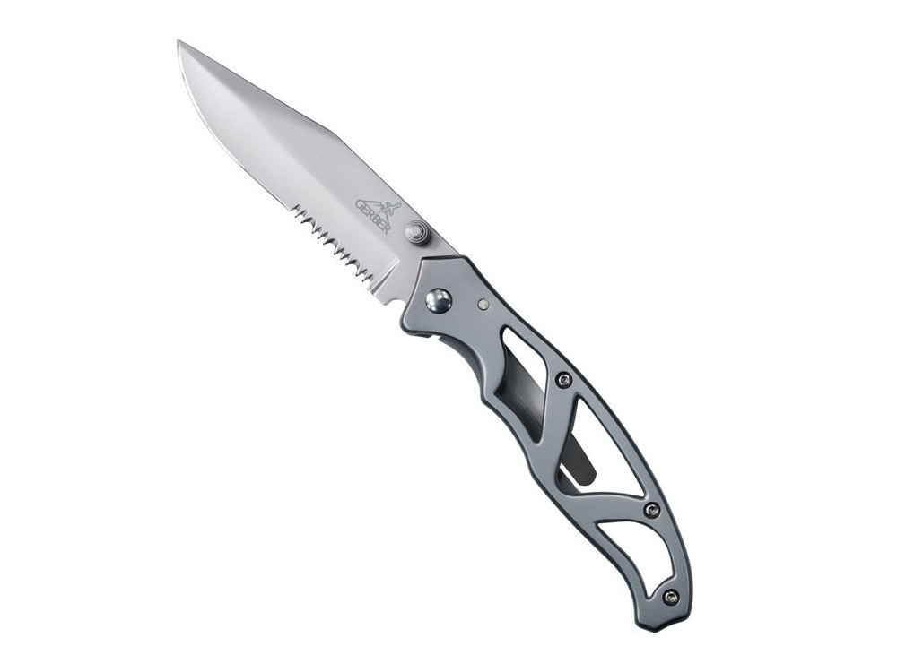 Paraframe I Serrated Folding Knife OD-A-31-003627 asgbox.pl Paraframe I Serrated Folding Knife