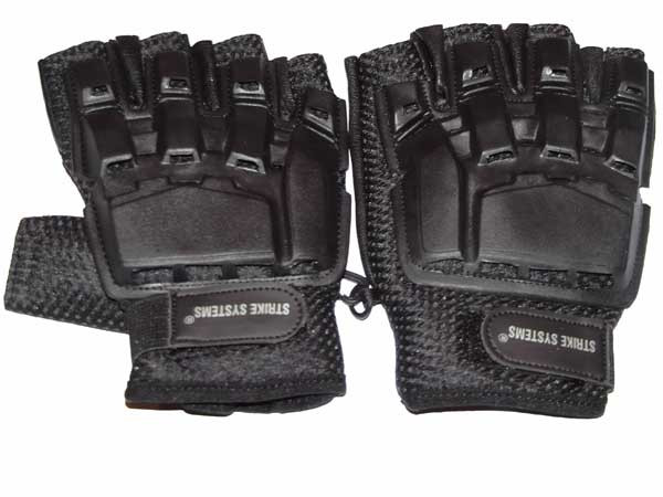 STRIKE Fingerless Gloves with Knuckle Protector - Black OD-A-STRIKE019 asgbox.pl STRIKE Fingerless Gloves with Knuckle Protector - Black