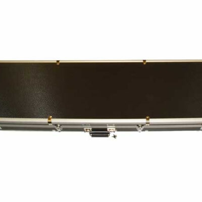 STRIKE Aluminum Rifle Transport Case, 131x38x13 cm (Wave) - Silver / Black