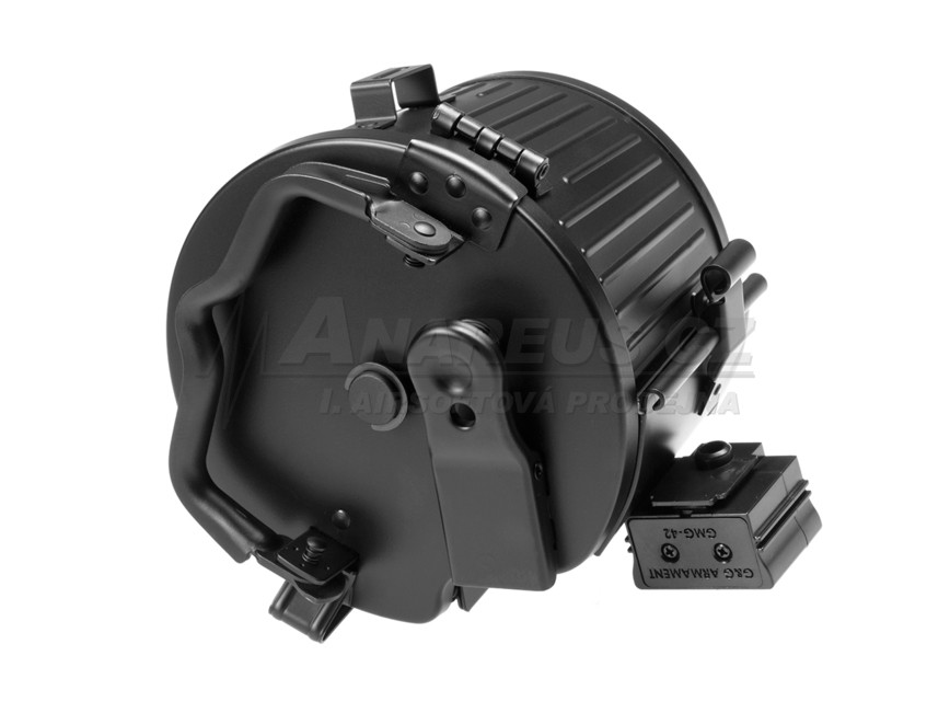 G a G Electric Drum Magazine for MG42, 1700 BBs - Black OD-A-GAG00073-BK asgbox.pl G a G Electric Drum Magazine for MG42, 1700 BBs - Black