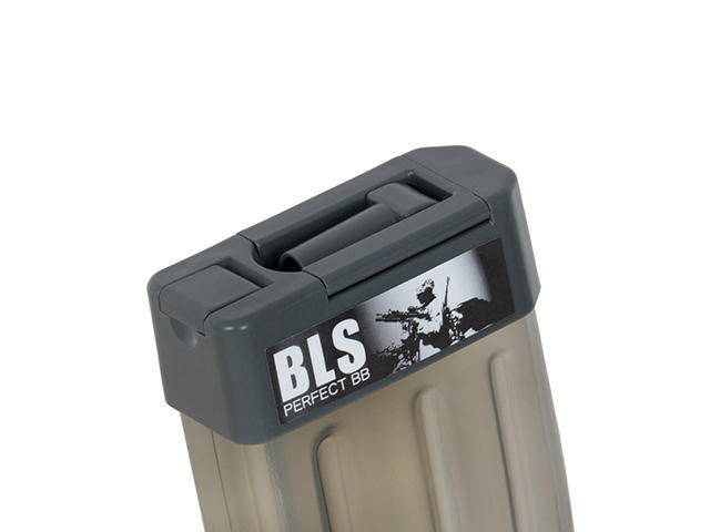 BLS Magazine-Shaped BBs Transport Box, 1200 BBs - Transparent OD-A-BLS030 asgbox.pl BLS Magazine-Shaped BBs Transport Box, 1200 BBs - Transparent - obrazek 3