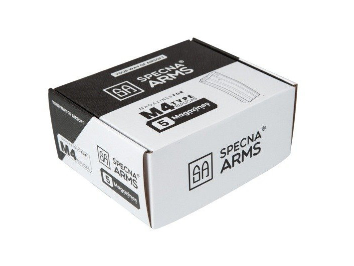 SA Magazine M4/16 for 120 BBs, Mid-Cap - Black OD-A-SPARMS033-BK asgbox.pl SA Magazine M4/16 for 120 BBs, Mid-Cap - Black - obrazek 3