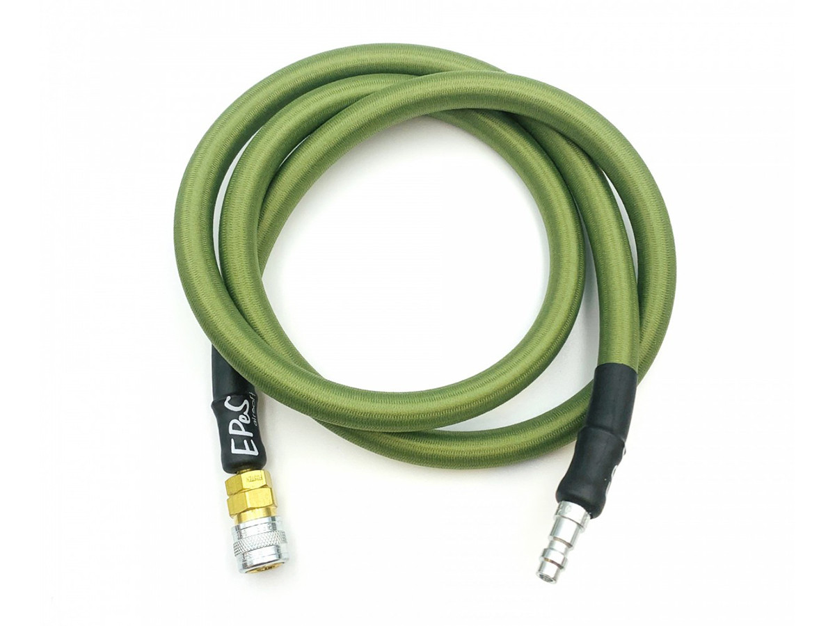 EPeS HPA S a F Braided Hose, 115cm, QD Foster - Olive Drab OD-A-E126-115-OLV asgbox.pl EPeS HPA S a F Braided Hose, 115cm, QD Foster - Olive Drab