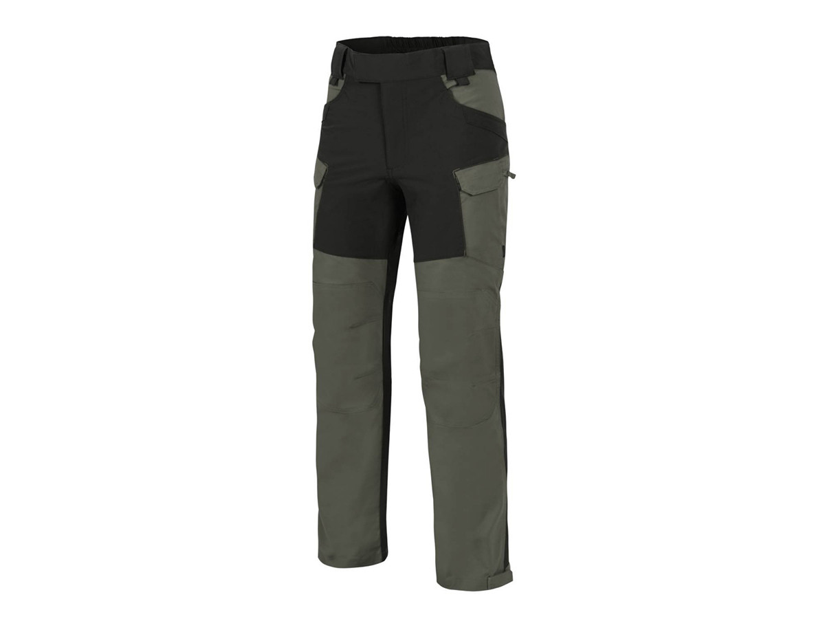 HELIKON HYBRID OUTBACK(R) Pants DuraCanvas(R) - Taiga Green/Black OD-A-SP-HOP-DC-0901A-B03 asgbox.pl HELIKON HYBRID OUTBACK(R) Pants DuraCanvas(R) - Taiga Green/Black