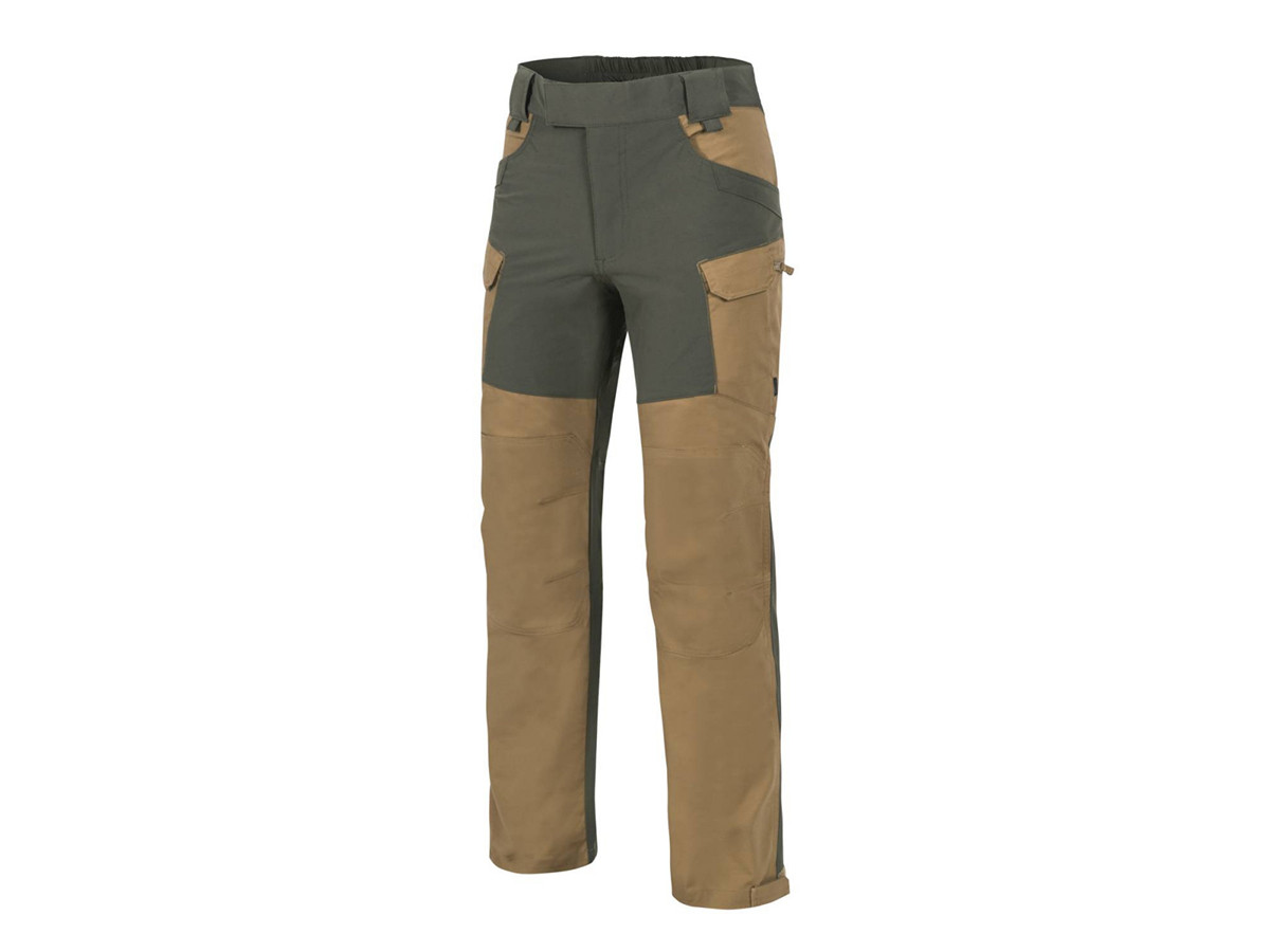 HELIKON HYBRID OUTBACK(R) Pants DuraCanvas(R) - Coyote/Taiga Green OD-A-SP-HOP-DC-1109A-B03 asgbox.pl HELIKON HYBRID OUTBACK(R) Pants DuraCanvas(R) - Coyote/Taiga Green
