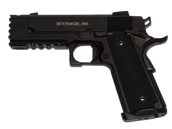 TM GBB gas pistol Strike Warrior - Black OD-A-PM00032 asgbox.pl TM GBB gas pistol Strike Warrior - Black