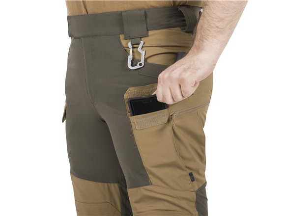 HELIKON HYBRID OUTBACK(R) Pants DuraCanvas(R) - Coyote/Taiga Green OD-A-SP-HOP-DC-1109A-B03 asgbox.pl HELIKON HYBRID OUTBACK(R) Pants DuraCanvas(R) - Coyote/Taiga Green - obrazek 5