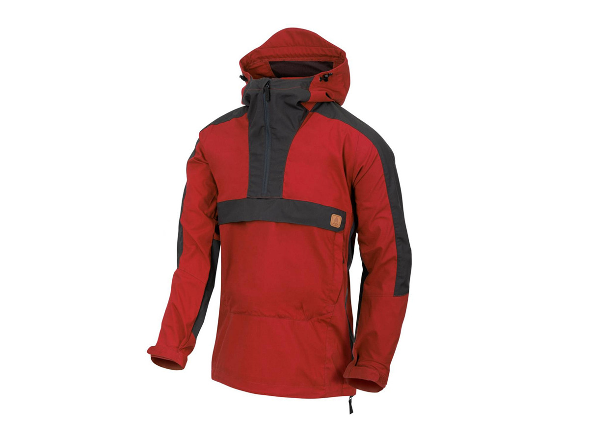 HELIKON WOODSMAN Anorak Jacket(R) - Red/Grey OD-A-KU-WDN-DC-8385A-B03 asgbox.pl HELIKON WOODSMAN Anorak Jacket(R) - Red/Grey