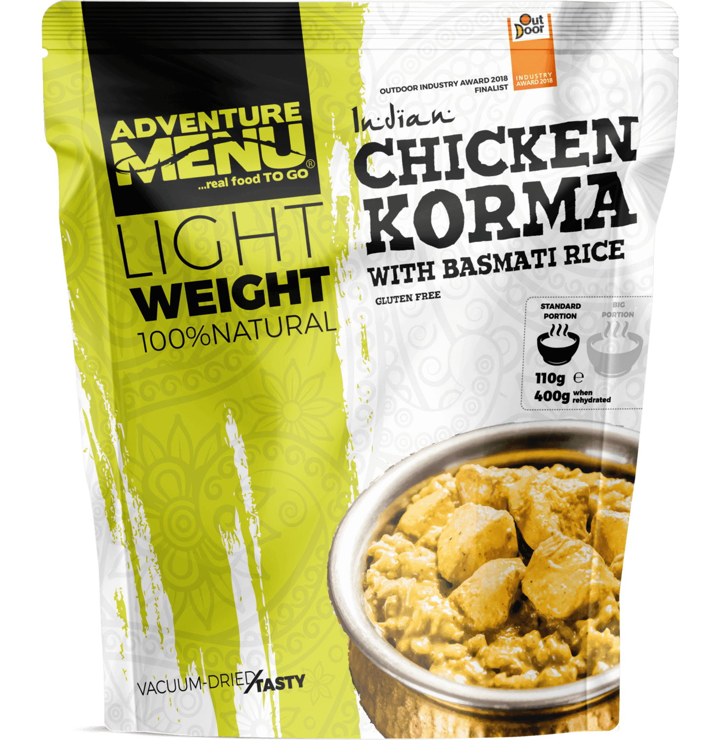Lightweight Chicken Korma with Basmati rice 400g OD-A-AM0038 asgbox.pl Lightweight Chicken Korma with Basmati rice 400g
