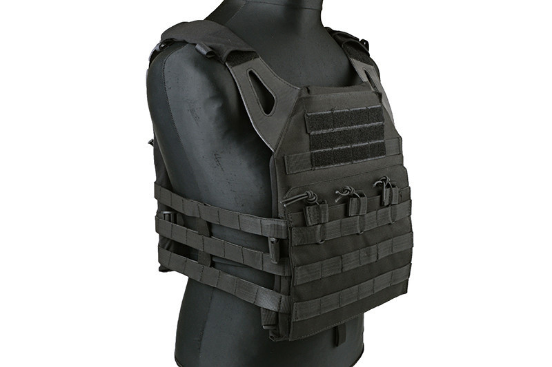 JPC plate carrier 600D vest (BLACK) OD-A-GFC031-BK asgbox.pl JPC plate carrier 600D vest (BLACK) - obrazek 4