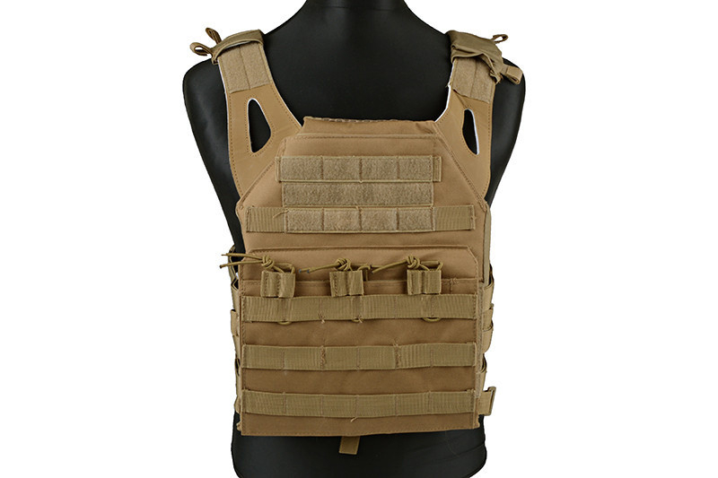 JPC plate carrier 600D vest (TAN) OD-A-GFC031-TAN asgbox.pl JPC plate carrier 600D vest (TAN) - obrazek 3