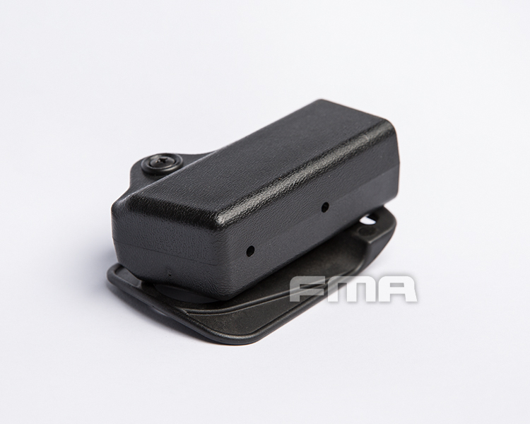FMA Plastic Pouch for Pistol Magazine 9mm Luger - Black OD-A-TB1312-BK asgbox.pl FMA Plastic Pouch for Pistol Magazine 9mm Luger - Black - obrazek 3