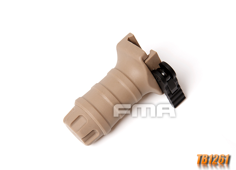 FMA Short Vertical STUBBY Grip with QD RIS Rail Mount - Tan OD-A-TB1261-DE asgbox.pl FMA Short Vertical STUBBY Grip with QD RIS Rail Mount - Tan - obrazek 5