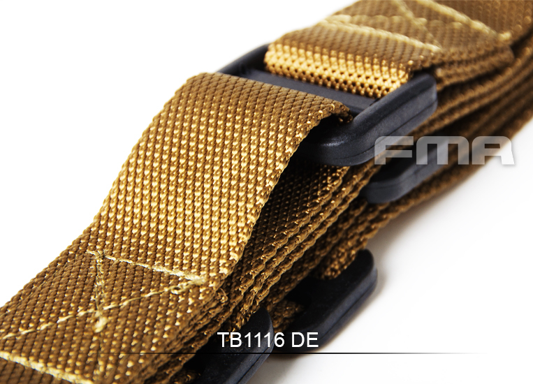 FMA FS1 Two-Point Fast Tightening Sling - Tan OD-A-TB1116-DE asgbox.pl FMA FS1 Two-Point Fast Tightening Sling - Tan - obrazek 3