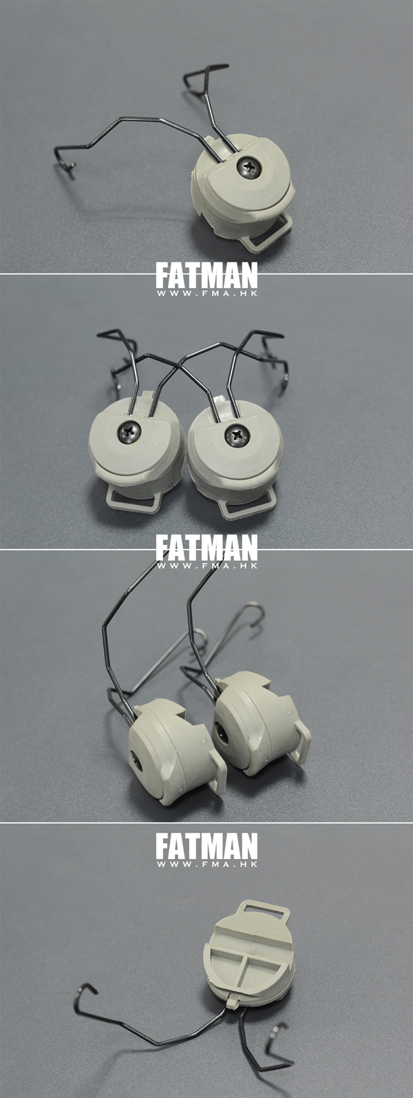 FMA ARC Helmet Mount for MSA Sordin Headset - FG OD-A-TB399 asgbox.pl FMA ARC Helmet Mount for MSA Sordin Headset - FG - obrazek 2