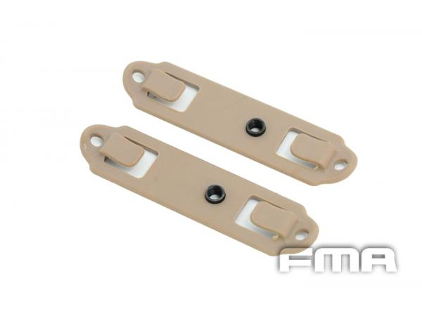 FMA MOLLE Backplane Adapter for Holsters and Pouches, 2 pcs - Tan OD-A-TB414 asgbox.pl FMA MOLLE Backplane Adapter for Holsters and Pouches, 2 pcs - Tan