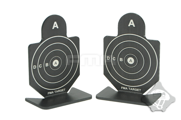 FMA Set of Aluminum Targets Type A, 6 pcs - Black OD-A-TB1002 asgbox.pl FMA Set of Aluminum Targets Type A, 6 pcs - Black - obrazek 2