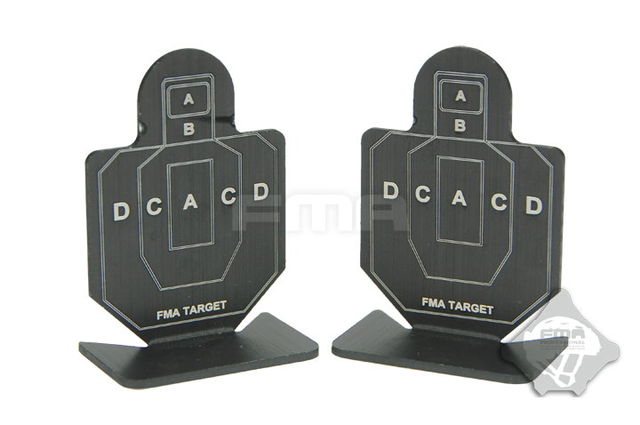 FMA Set of Aluminum Targets Type B, 6 pcs - Black OD-A-TB1003 asgbox.pl FMA Set of Aluminum Targets Type B, 6 pcs - Black - obrazek 2