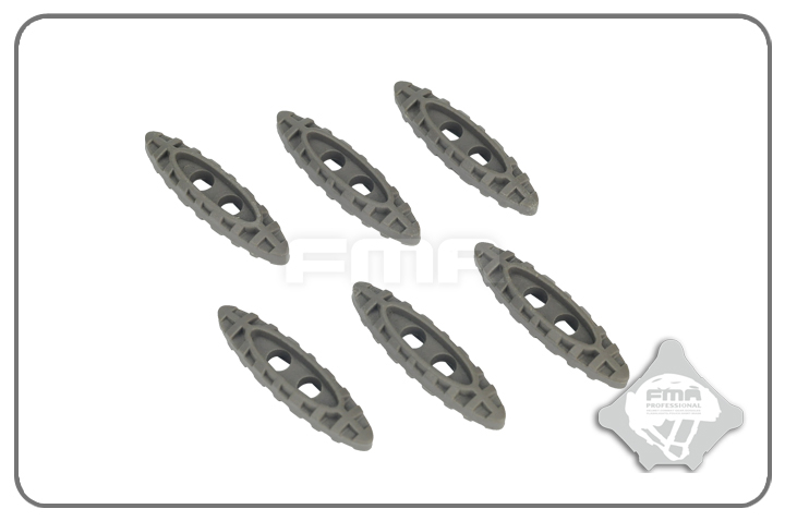 FMA Nylon Drawcord Puller Lock, 6 pcs - Green OD-A-TB1030-FG asgbox.pl FMA Nylon Drawcord Puller Lock, 6 pcs - Green