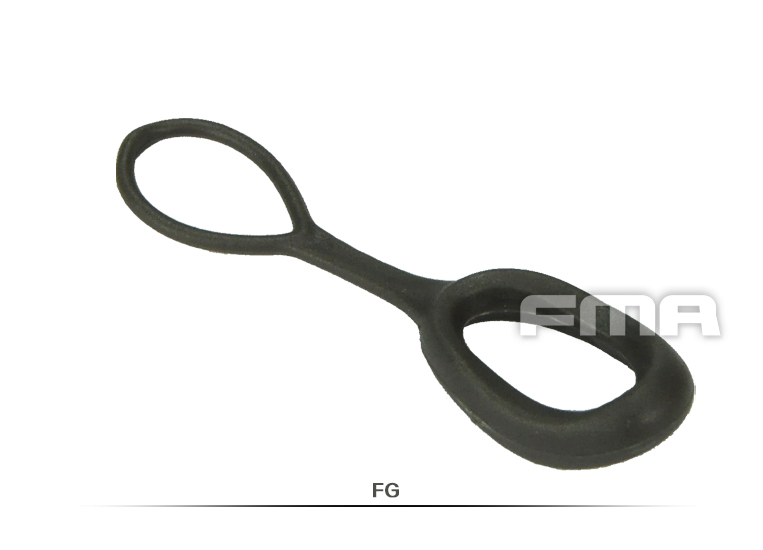 FMA Enlarged Zipper Slider Puller, 6 pcs - Green OD-A-TB1048-FG asgbox.pl FMA Enlarged Zipper Slider Puller, 6 pcs - Green - obrazek 2