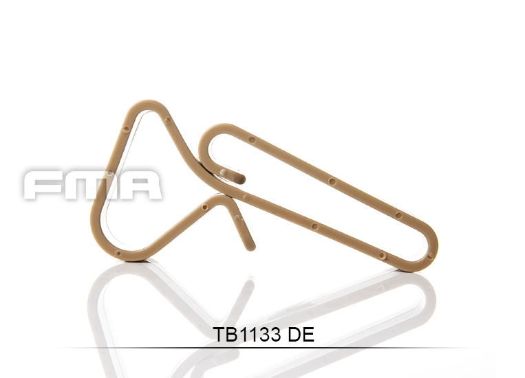 FMA ABS Universal Hook / Hanger for MOLLE and Belt, 3 pcs - Tan OD-A-TB1133-DE asgbox.pl FMA ABS Universal Hook / Hanger for MOLLE and Belt, 3 pcs - Tan - obrazek 5