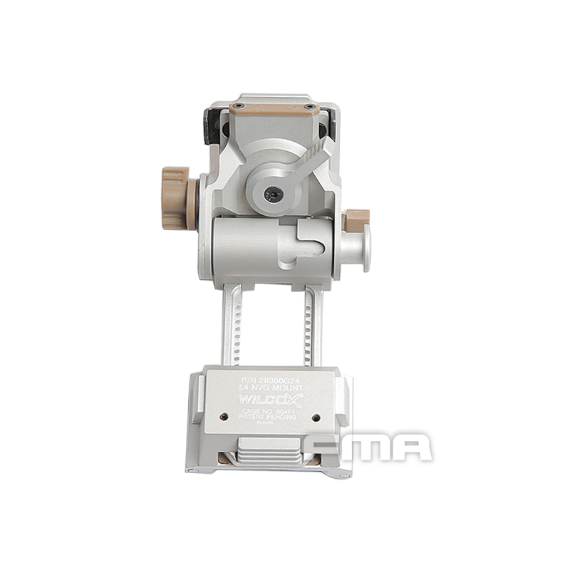FMA CNC L4G24 Helmet Mount for NVG PVS-15 / 18 - Silver OD-A-TB620-S asgbox.pl FMA CNC L4G24 Helmet Mount for NVG PVS-15 / 18 - Silver - obrazek 2
