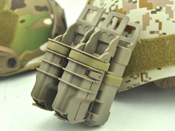 FMA MOLLE FastMag Pouches Set for M4 / 5.56 Magazine and 2 Pistol Magazines - Tan OD-A-CT0123 asgbox.pl FMA MOLLE FastMag Pouches Set for M4 / 5.56 Magazine and 2 Pistol Magazines - Tan