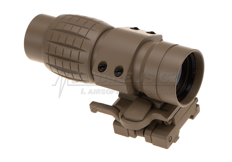4x35 FDX Magnifier Scope - TAN OD-A-AIMO035 asgbox.pl 4x35 FDX Magnifier Scope - TAN