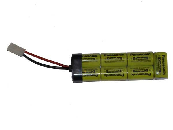 Panasonic NiCd Battery 8.4V 1850mAh, Tamiya (Large) - Monoblock OD-A-BAT00088 asgbox.pl Panasonic NiCd Battery 8.4V 1850mAh, Tamiya (Large) - Monoblock