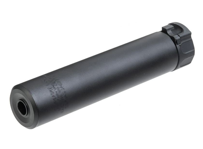 5KU SOCOM 556 Airsoft QD Suppressor (178 mm), 14 mm CCW - Black OD-A-5KU04 asgbox.pl 5KU SOCOM 556 Airsoft QD Suppressor (178 mm), 14 mm CCW - Black - obrazek 2