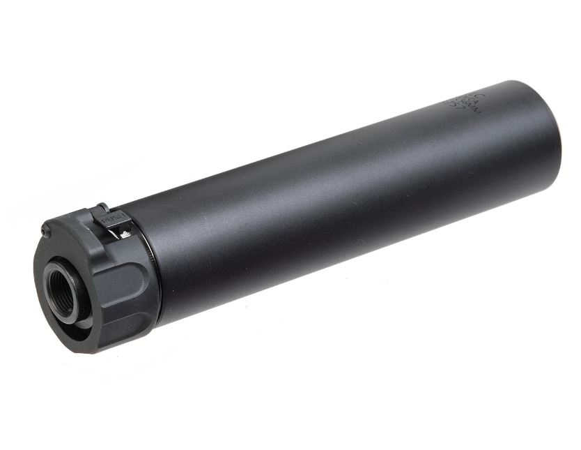 5KU SOCOM 556 Airsoft QD Suppressor (178 mm), 14 mm CCW - Black OD-A-5KU04 asgbox.pl 5KU SOCOM 556 Airsoft QD Suppressor (178 mm), 14 mm CCW - Black - obrazek 3