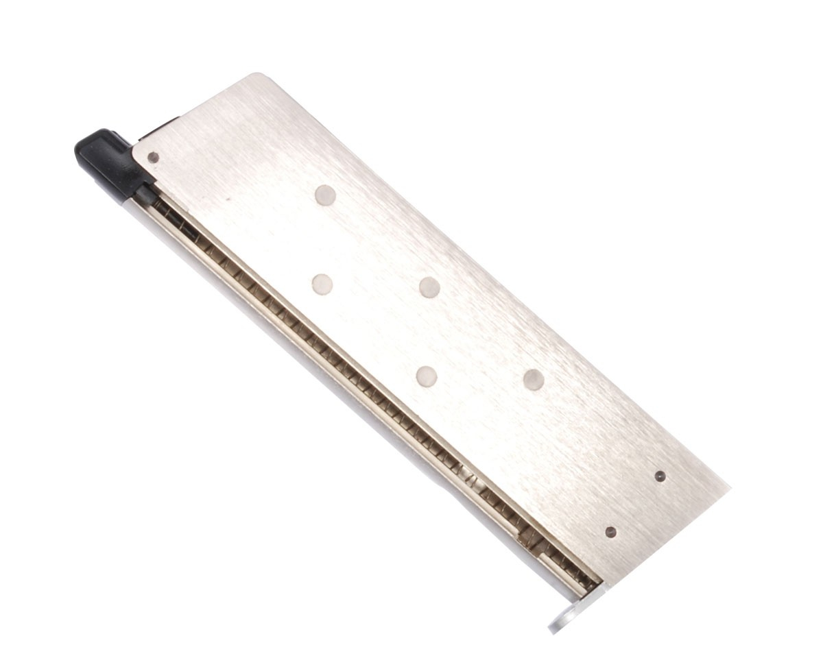 WE Gas Magazine for WE M1911 GBB, 15 BBs - Silver OD-A-WE00468 asgbox.pl WE Gas Magazine for WE M1911 GBB, 15 BBs - Silver