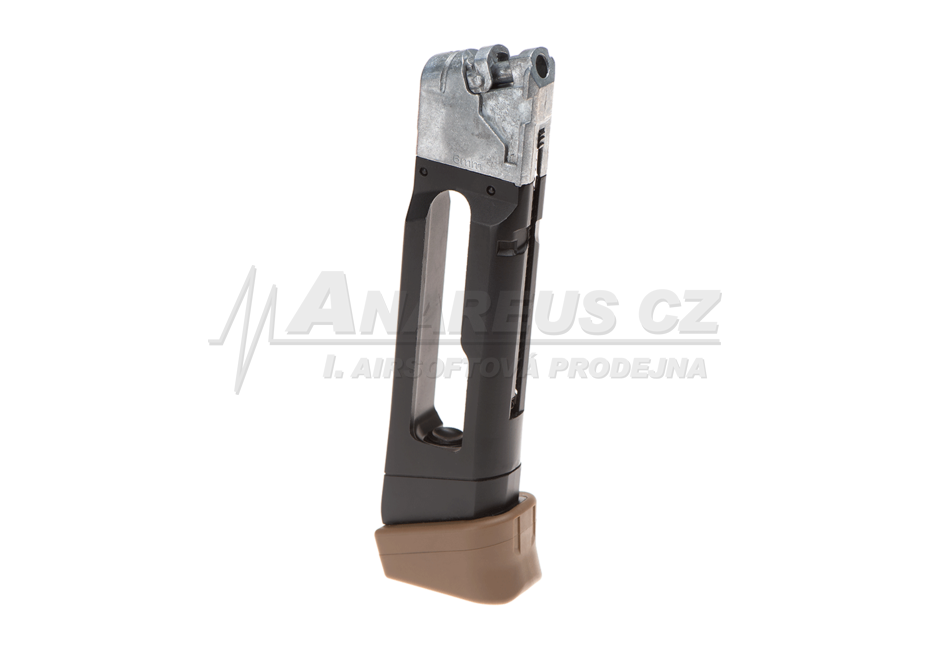 Umarex CO2 Magazine for Glock 19X GBB, 14 BBs - Tan OD-A-UMAR056 asgbox.pl Umarex CO2 Magazine for Glock 19X GBB, 14 BBs - Tan
