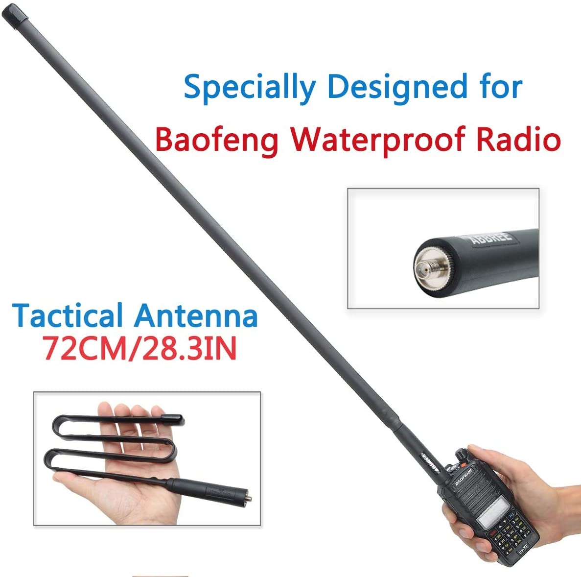 Baofeng Tactical Folding Antenna SMA-Female - 72 cm OD-A-BAOF019 asgbox.pl Baofeng Tactical Folding Antenna SMA-Female - 72 cm - obrazek 3