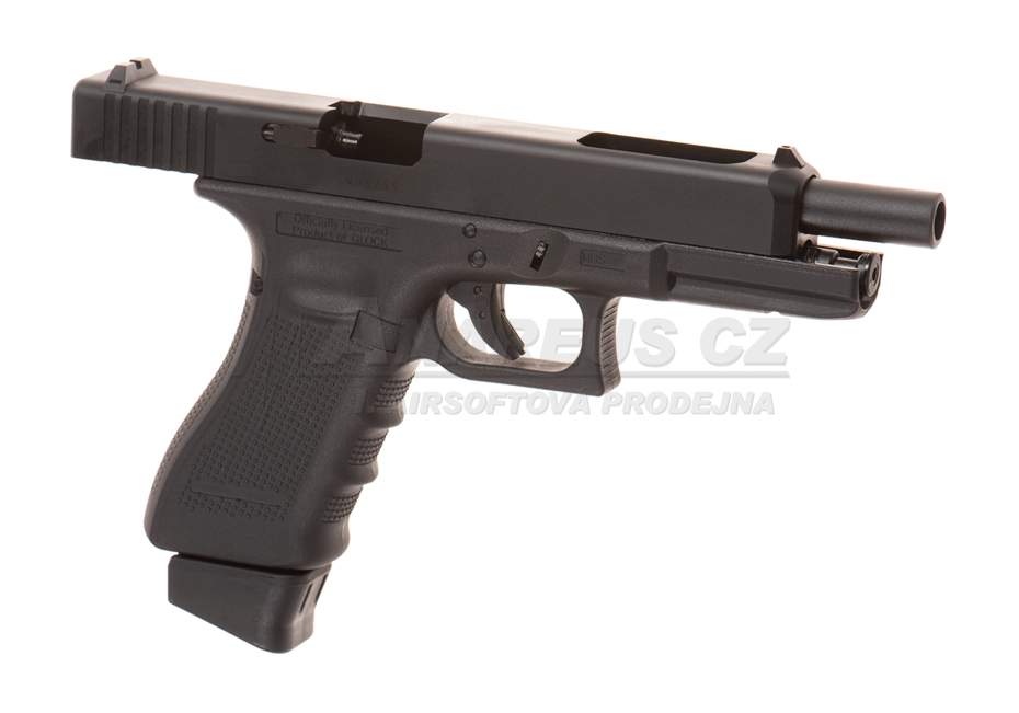 Umarex Glock 34 Gen4 Deluxe version GBB CO2 pistol - Black OD-A-UMAR057 asgbox.pl Umarex Glock 34 Gen4 Deluxe version GBB CO2 pistol - Black - obrazek 3