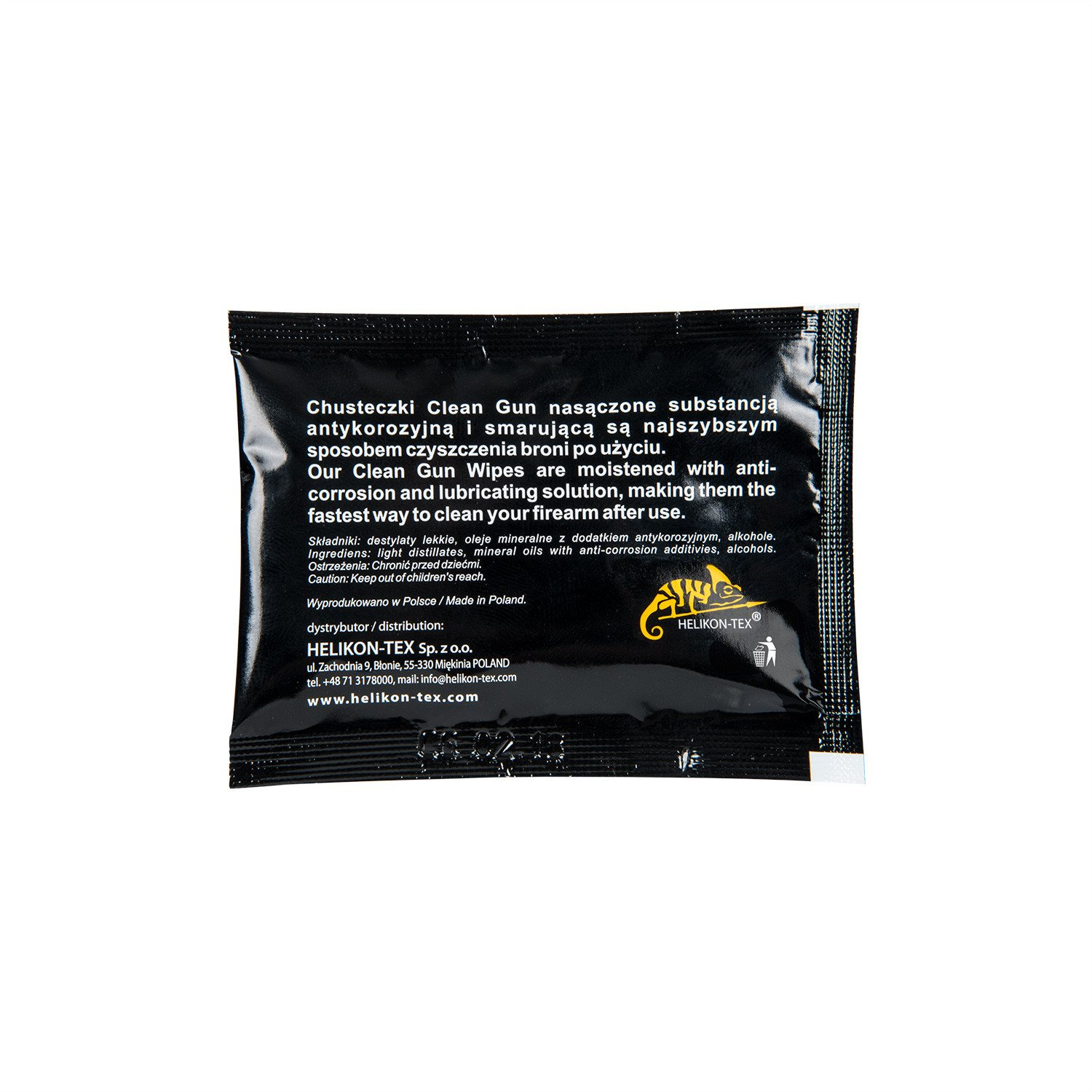 HELIKON Clean Gun Weapon Cleaning Wipes OD-A-CC-WCW-PA-01 asgbox.pl HELIKON Clean Gun Weapon Cleaning Wipes - obrazek 2