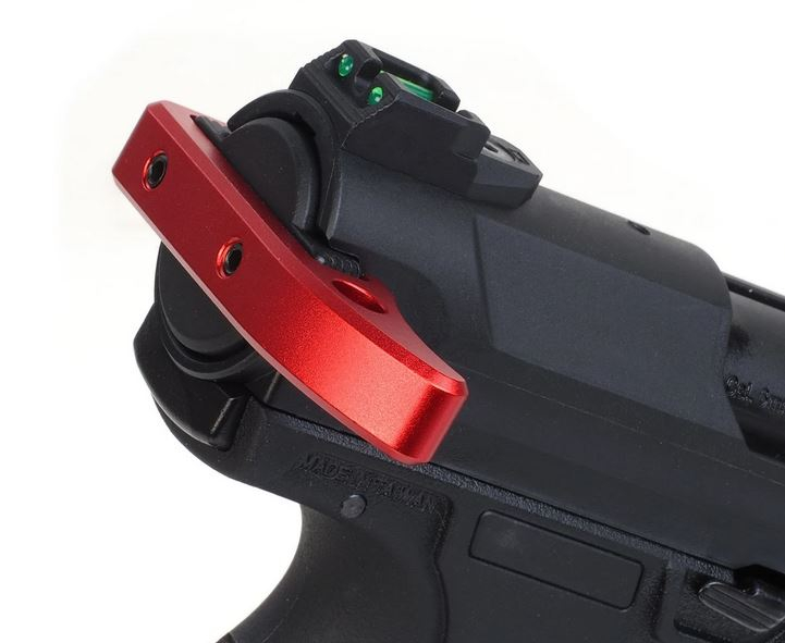 AA CNC Aluminum Charging Handle for AAP-01 - Red OD-A-U01-009-2 asgbox.pl AA CNC Aluminum Charging Handle for AAP-01 - Red - obrazek 3