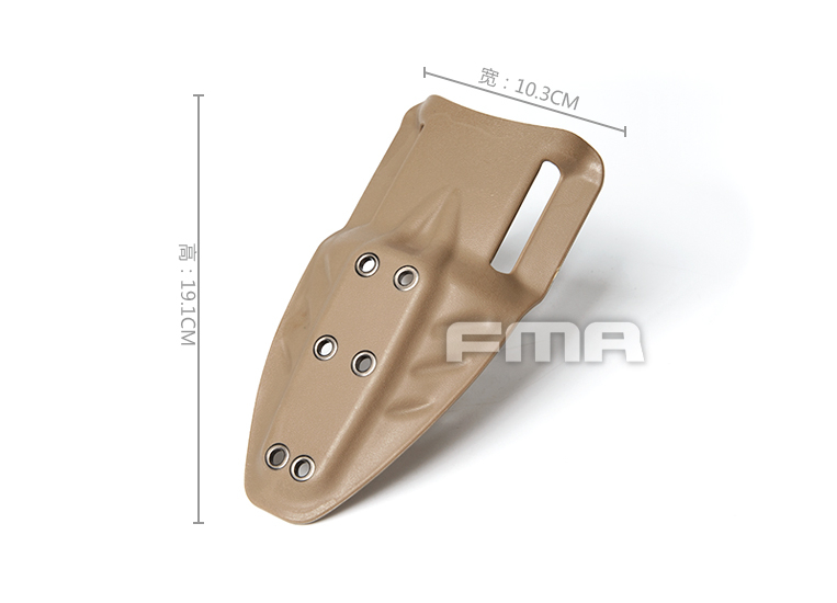 FMA Low-Ride Universal Belt Loop Holster Adapter - Tan OD-A-TB1276-DE asgbox.pl FMA Low-Ride Universal Belt Loop Holster Adapter - Tan - obrazek 5