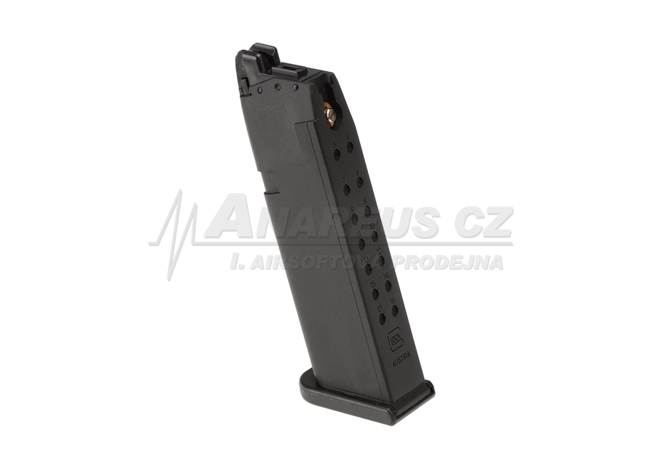 Umarex Gas magazine for Glock 17 Gen5 GBB, 23 BBs - Black OD-A-UMAR062 asgbox.pl Umarex Gas magazine for Glock 17 Gen5 GBB, 23 BBs - Black - obrazek 2