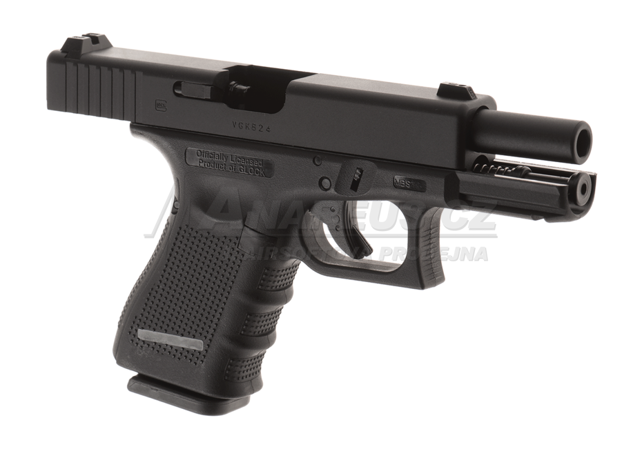 Umarex Glock 19 Gen4 GBB Gas pistol - Black OD-A-UMAR063 asgbox.pl Umarex Glock 19 Gen4 GBB Gas pistol - Black - obrazek 3