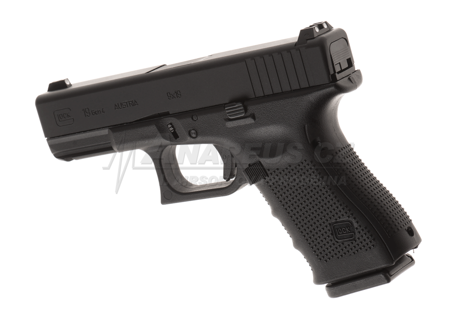 Umarex Glock 19 Gen4 GBB Gas pistol - Black OD-A-UMAR063 asgbox.pl Umarex Glock 19 Gen4 GBB Gas pistol - Black - obrazek 2