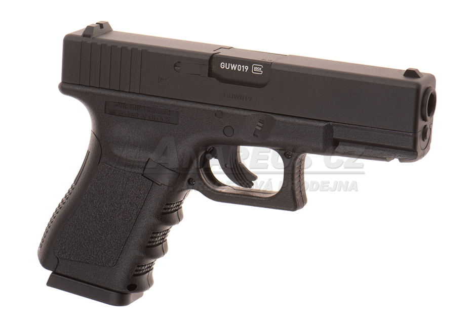 Umarex Glock 19 Gen4 GNB CO2 pistol - Black OD-A-UMAR064 asgbox.pl Umarex Glock 19 Gen4 GNB CO2 pistol - Black