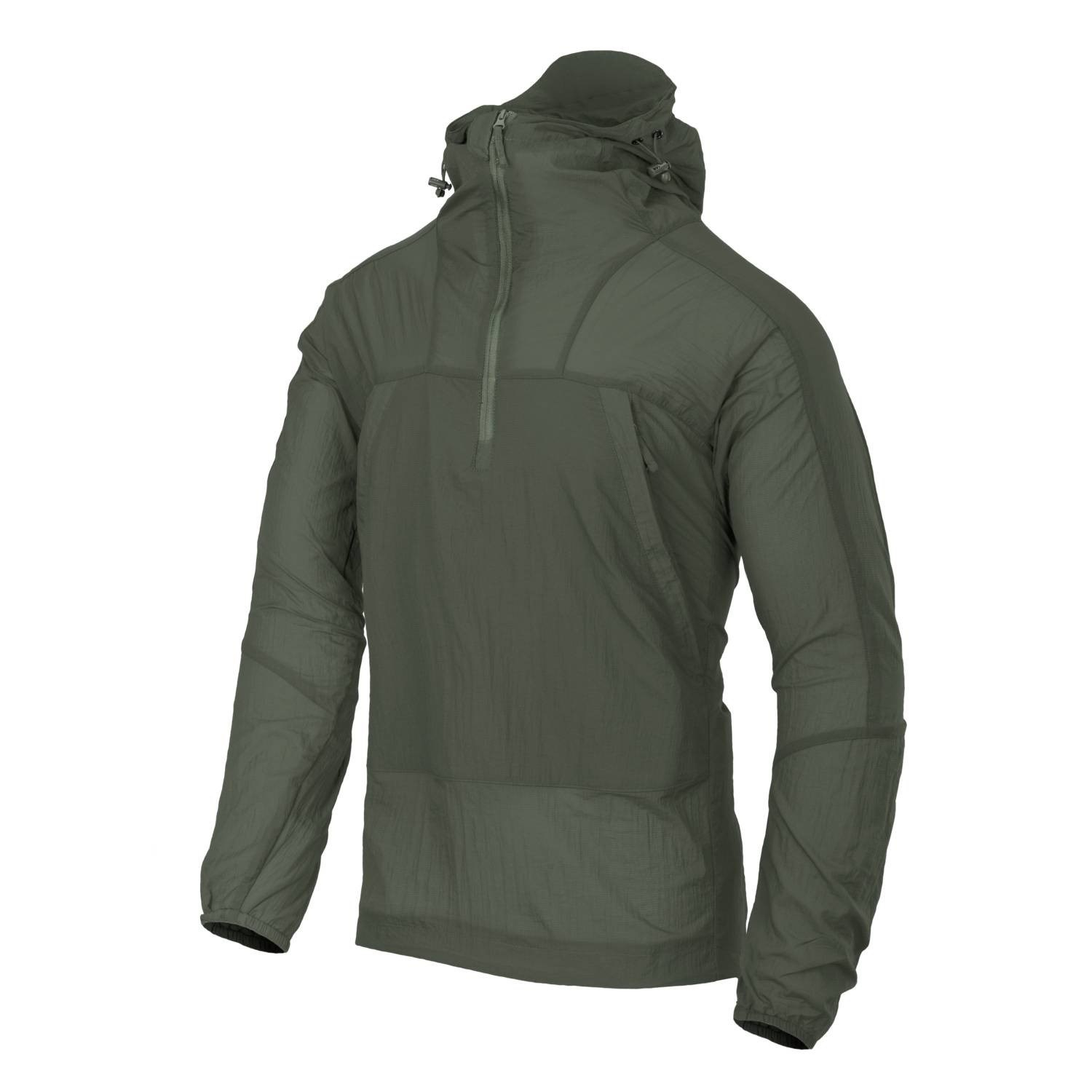 HELIKON WINDRUNNER(R) WindPack(R) Nylon Windshirt - Alpha Green OD-A-KU-WDR-NL-36-B02 asgbox.pl HELIKON WINDRUNNER(R) WindPack(R) Nylon Windshirt - Alpha Green