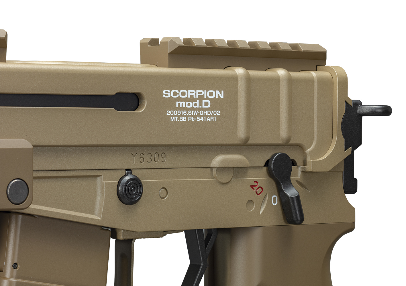 TM Electric AEP Submachine Gun Scorpion Mod.D - Tan OD-A-EM00104 asgbox.pl TM Electric AEP Submachine Gun Scorpion Mod.D - Tan - obrazek 5