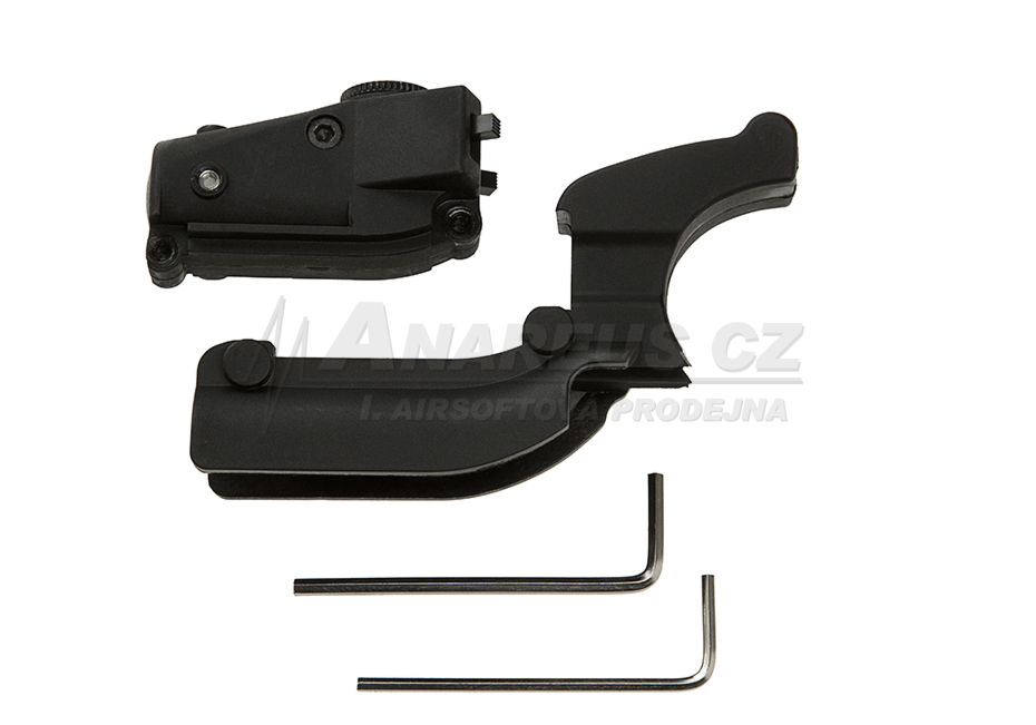 BD RIS Module with Red Laser Pointer for M 9 Pistols - Black OD-A-BG021 asgbox.pl BD RIS Module with Red Laser Pointer for M 9 Pistols - Black - obrazek 2